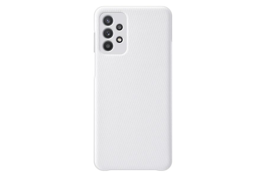 Samsung Galaxy A32 5G S View piniginės dėklas Baltas
