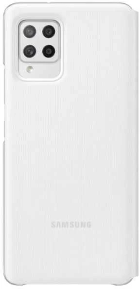 Dėklas EA426PWE Smart S View dangtelis, skirtas Samsung Galaxy A42 (5G) (Baltas)