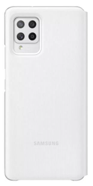 Dėklas EA426PWE Smart S View dangtelis, skirtas Samsung Galaxy A42 (5G) (Baltas)
