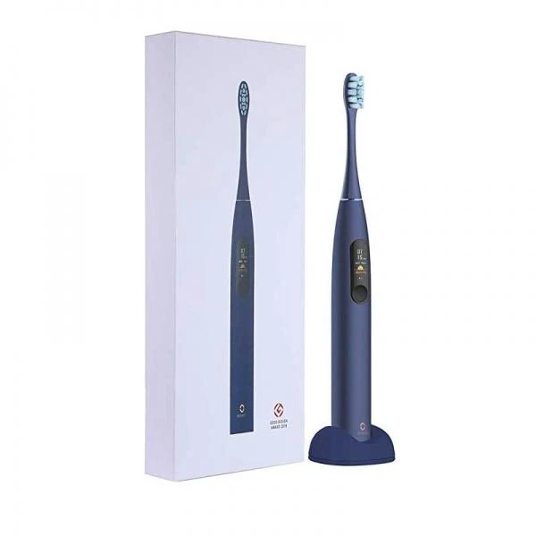 Elektrinis dantų šepetėlis Oclean X Pro, mėlynas (Navy Blue)