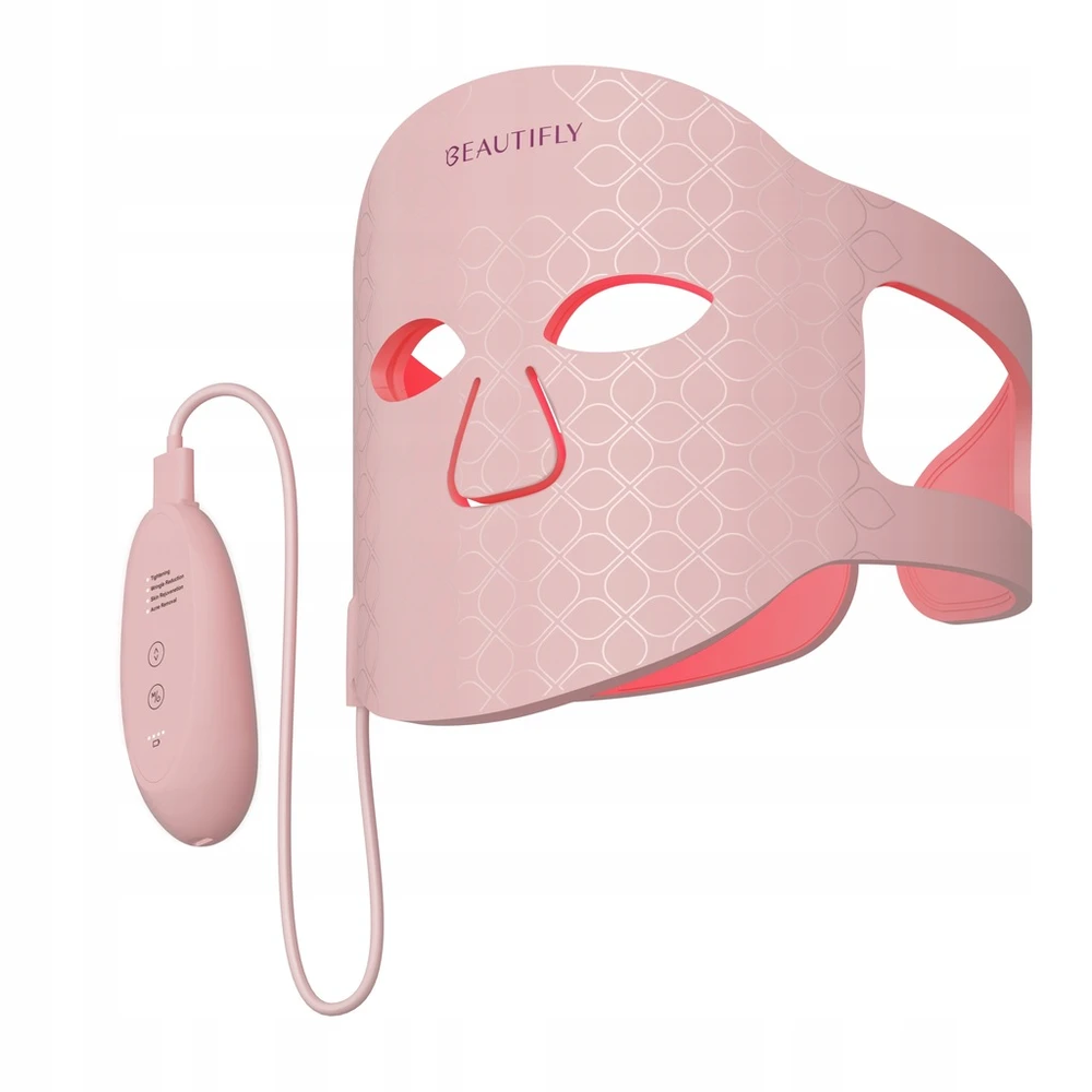 Beautifly Aura Glam Pro LED šviesos terapijos kaukė veidui