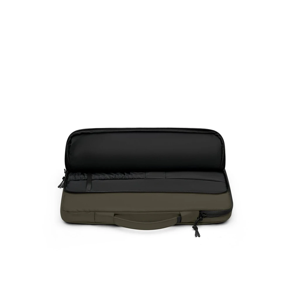 Gaston Luga DSCBC16OL Dash Cushioned Briefcase 15-16\", Olive