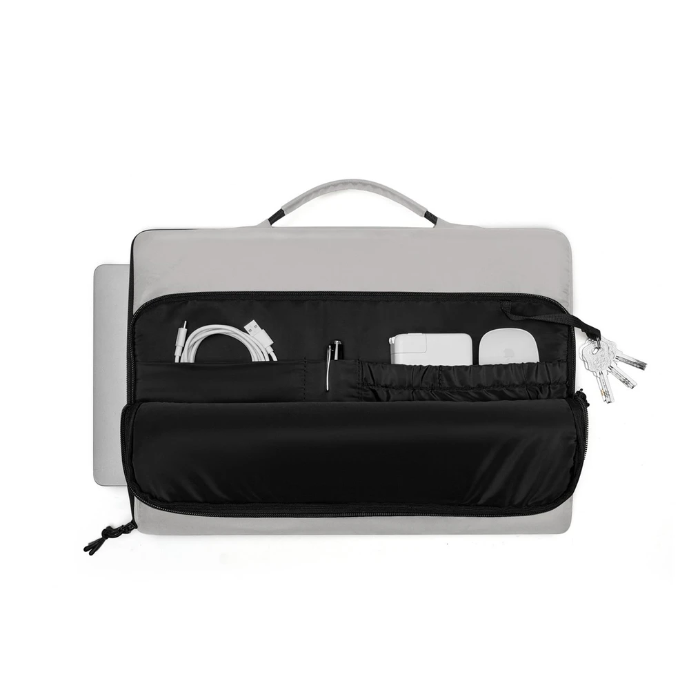 Gaston Luga DSCBC16TP Dash Cushioned Briefcase 15-16\", Taupe