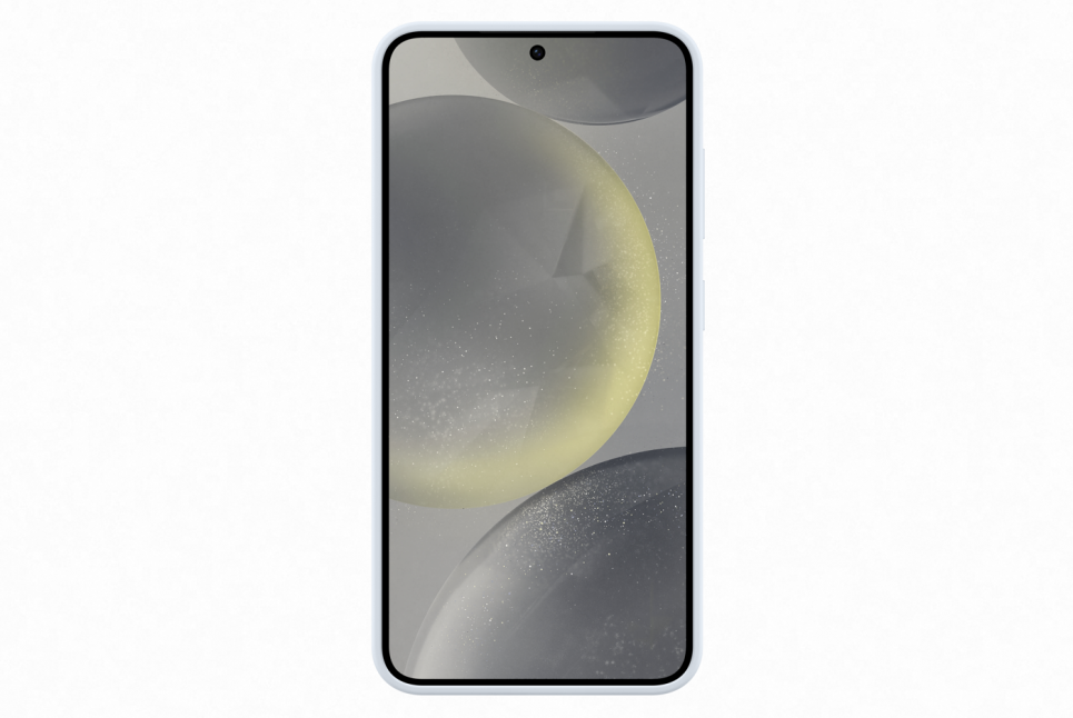Dėklas Samsung Galaxy S24 Standing Grip Cover Light Mėlyna