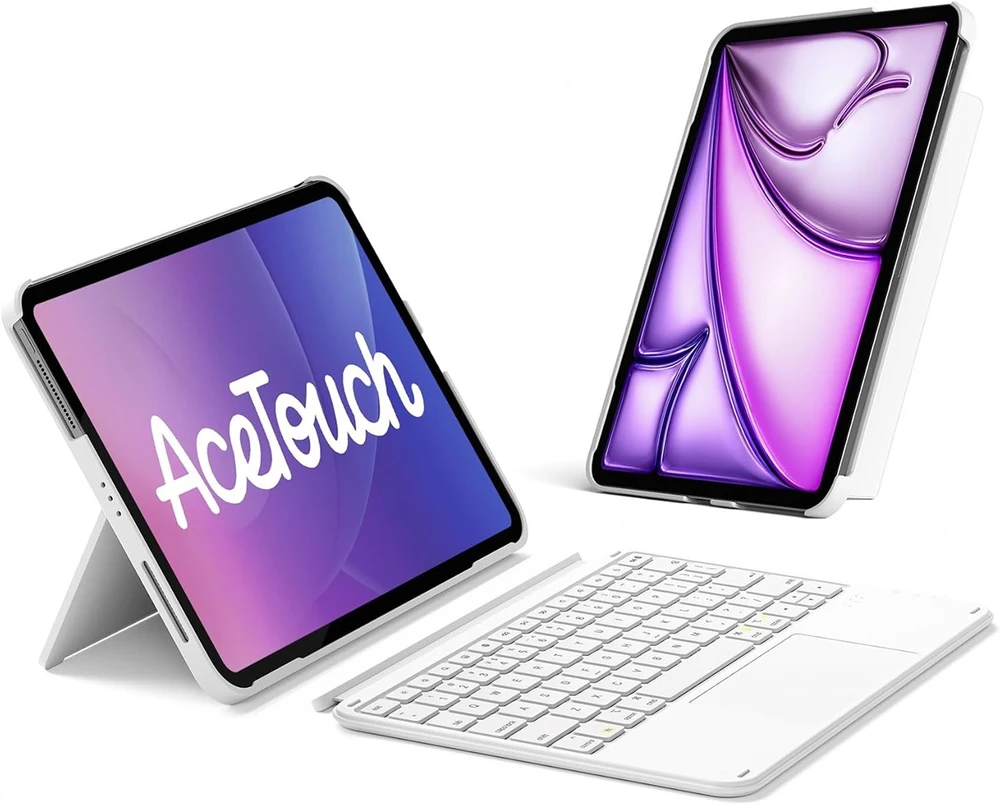 Inateck KB04122 AceTouch Keyboard Case iPad 10.9-11\", Baltas