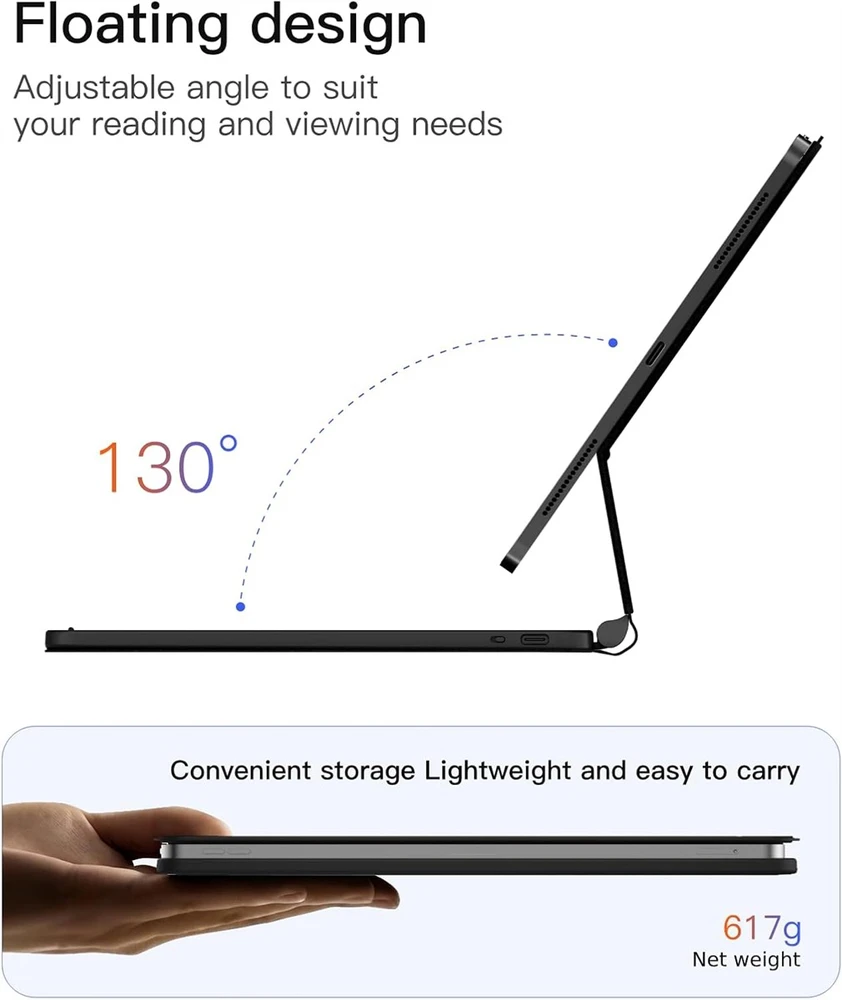 Inateck KB09119 NeoMagic Keyboard Case iPad Air/Pro 11\", Juodas