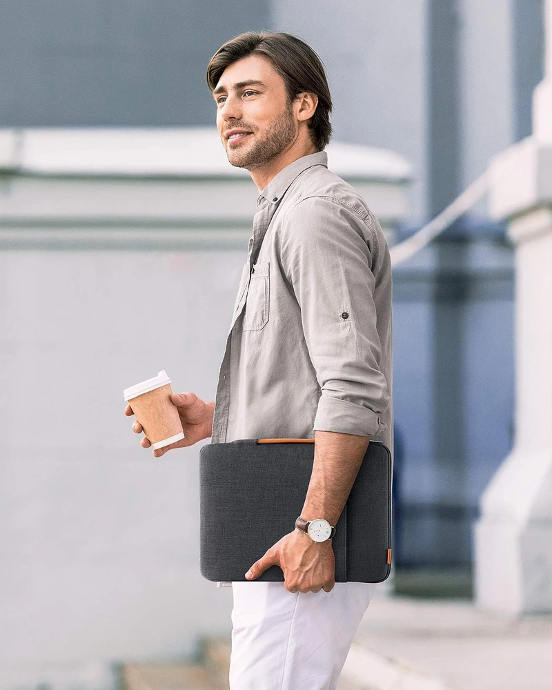 Inateck LB02006 Nešiojamas kompiuteris Sleeve Briefcase 14\", Juodas Gray