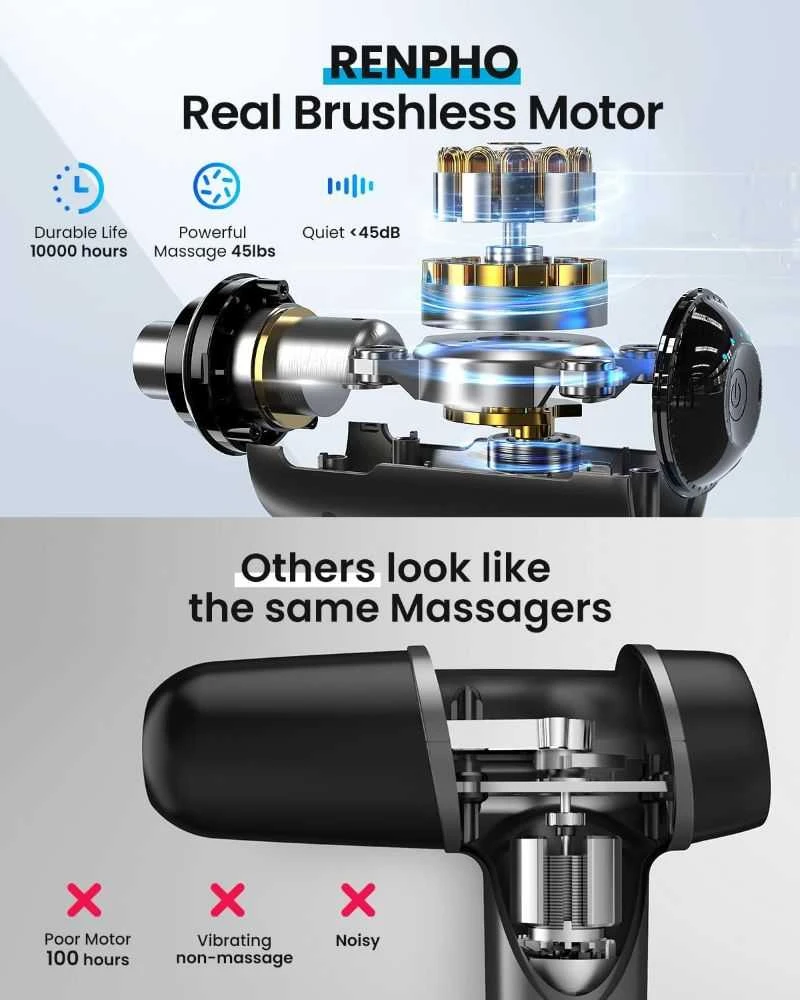 Išmanusis laikrodis RENPHO Active Massage Gun GM171 Juodas