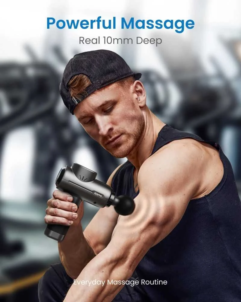 Išmanusis laikrodis RENPHO Active Massage Gun GM171 Juodas