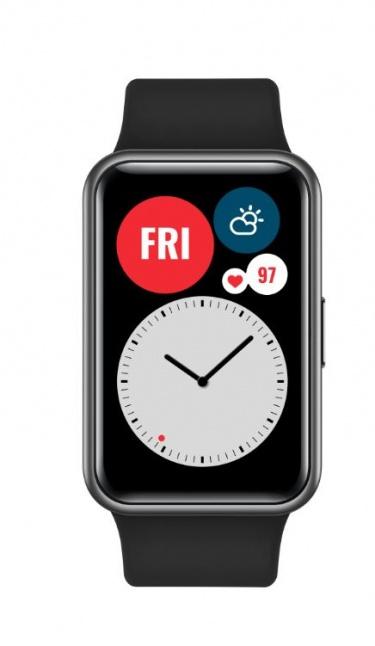 Išmanusis laikrodis Huawei Fit New „Active Edition“, Grafito juodos spalvos  | Varle.lt