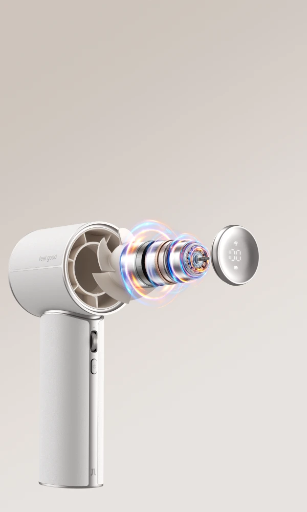 Ventiliatorius JisuLife Handheld Fan Pro1 Mini Starry Baltas