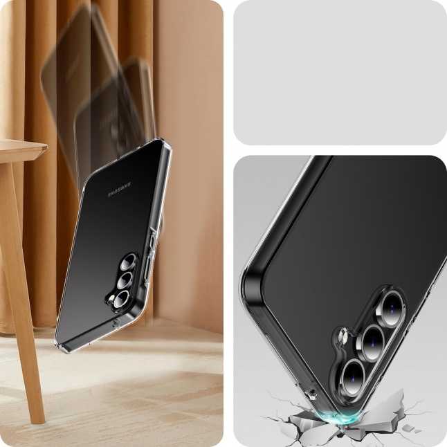 Dėklas Just Must JM ANTI-BACTERIA TPU for Galaxy A35 5G Clear (Clear)