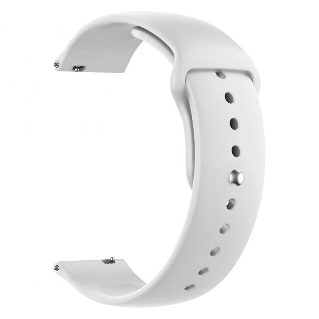 Išmaniojo laikrodžio Samsung Galaxy Watch 4 dirželis, Baltos spalvos, 22mm