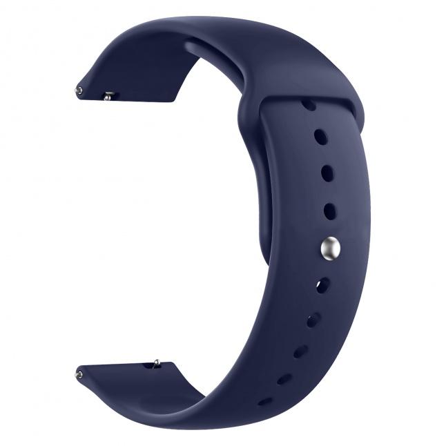 Just Must Išmaniojo laikrodžio Samsung Galaxy Watch 4 dirželis, Mėlynos spalvos, 20mm