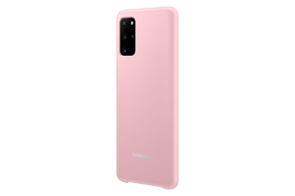 Dėklas KG985CPE LED cover for Samsung Galaxy S20 Plus (Rožinė)