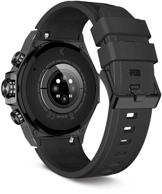 Ksix Išmanusis laikrodis TITANIUM, Juodas