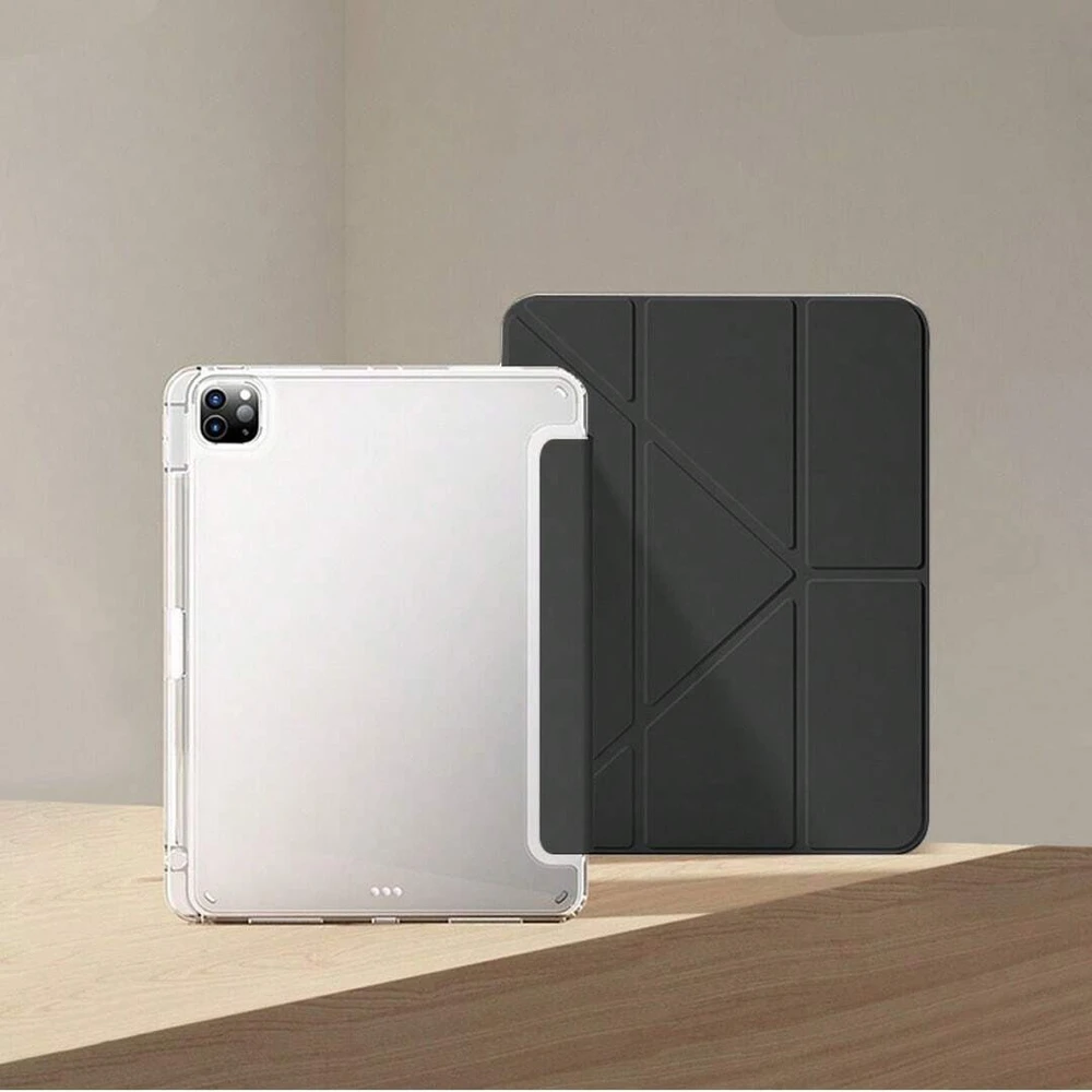 MACHINO TAB Case for iPad Pro2/3/4 11\" 2020/2021/2022 and IPad Air 4/5 10.9\" and iPad Air 11\" (2024) Juodas