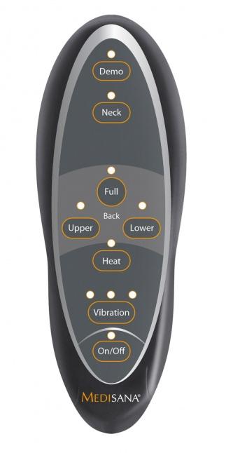 Medisana MCN Shiatsu masažinė sėdynė, juodos spalvos (88930)