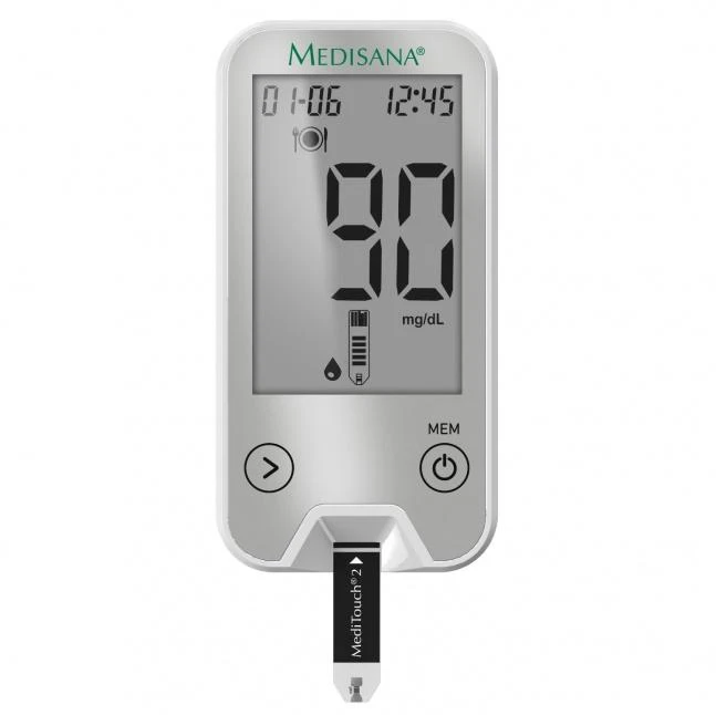 Kraujospūdžio matuoklis Medisana MediTouch 2 Blood Glucose Module prietaisas (mg/dl)
