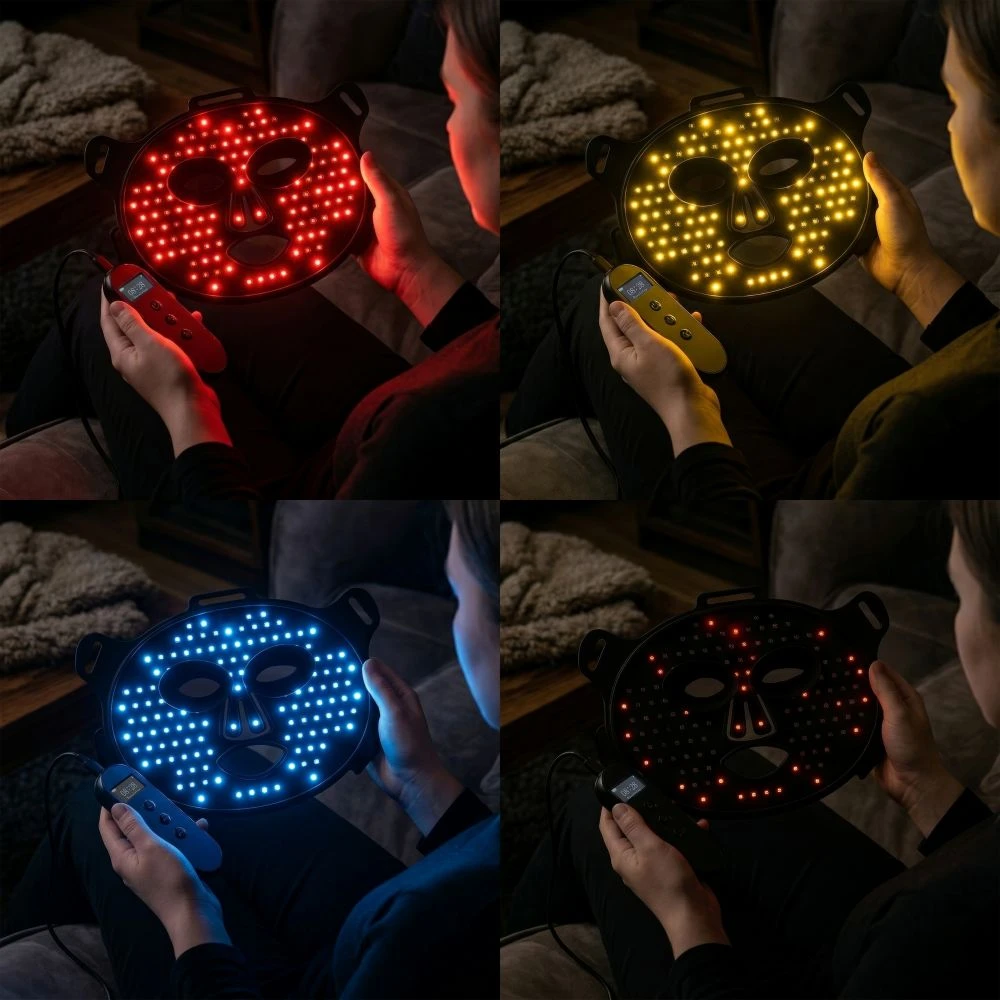 Medivon LED šviesos veido kaukė Lumi