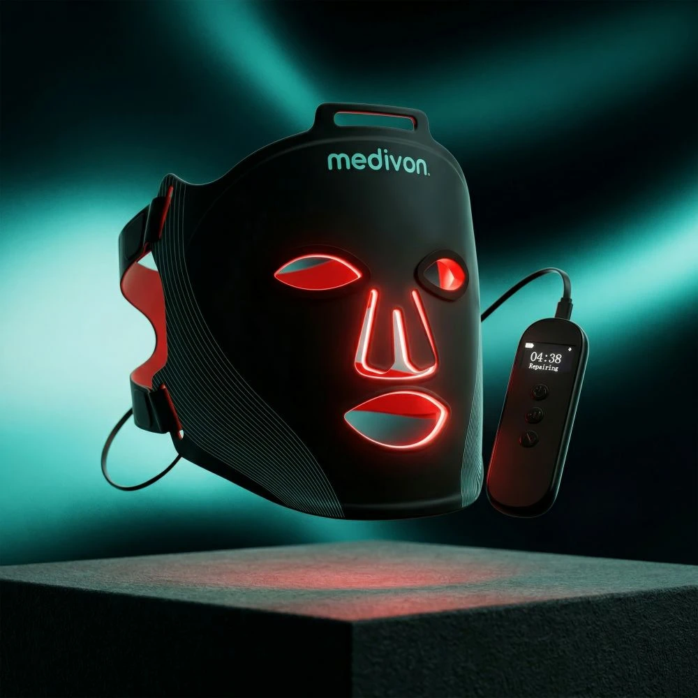 Medivon LED šviesos veido kaukė Lumi