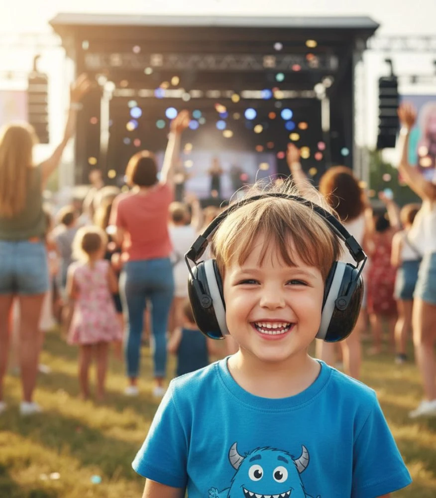 Momini kids noise-reducing earmuffs Milo Juodas