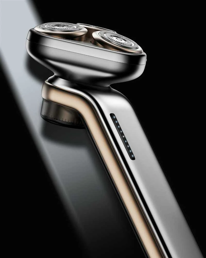 Metz Sword Shaver MZDF032, Titanium Gold - belaidė elektrinė barzdaskutė