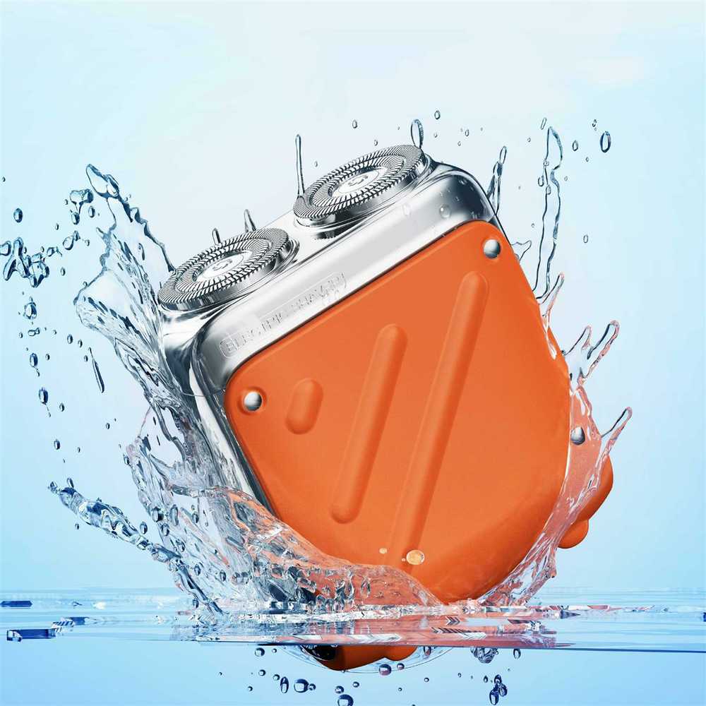 Barzdaskutė MZXZ021 Metz Traveller Shaver, Oranžinis.