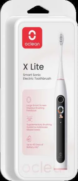Oclean X Lite Elektrinis dantų šepetėlis, pilkas