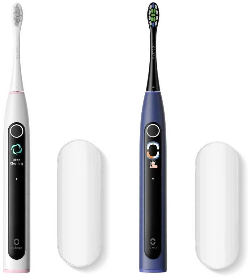Oclean X Lite S Duo komplektas su dviem šepetėliais