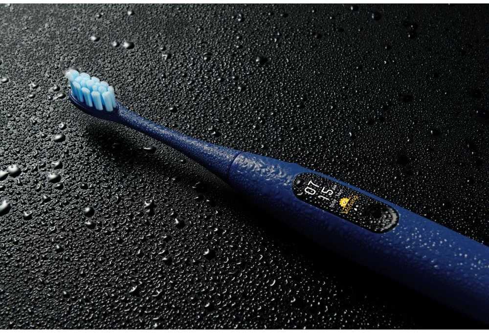 Elektrinis dantų šepetėlis Oclean X Pro, mėlynas (Navy Blue)
