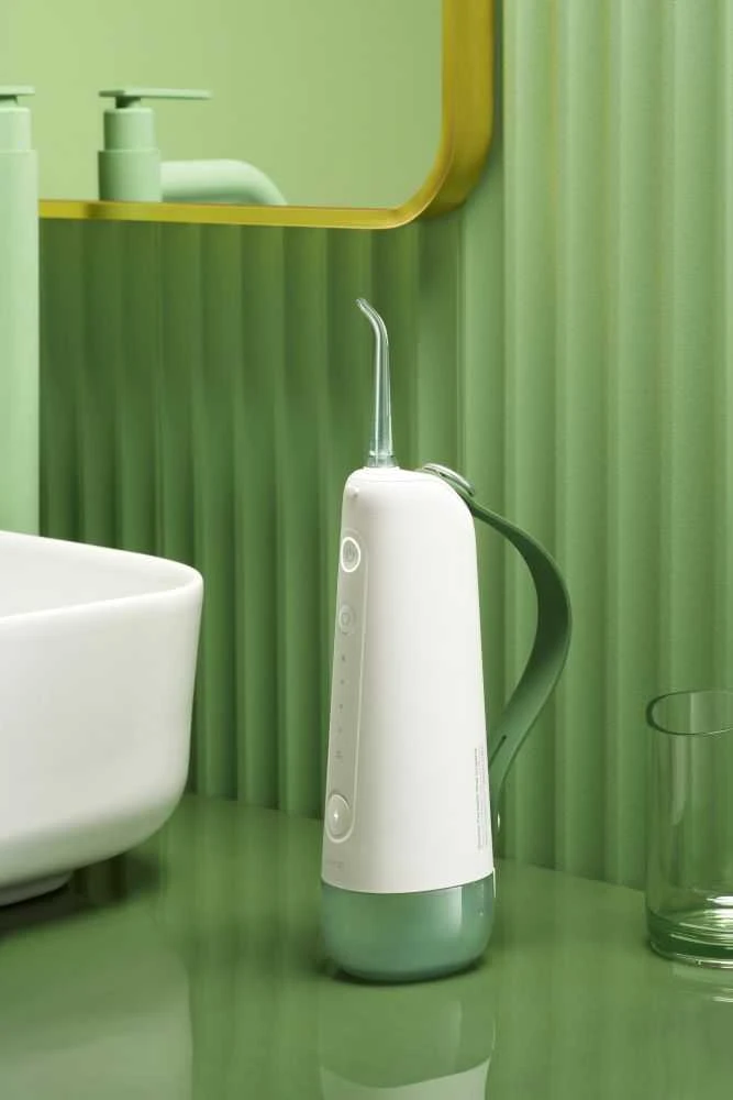 Oclean W10 Oral Irrigator burnos irigatorius, žalias