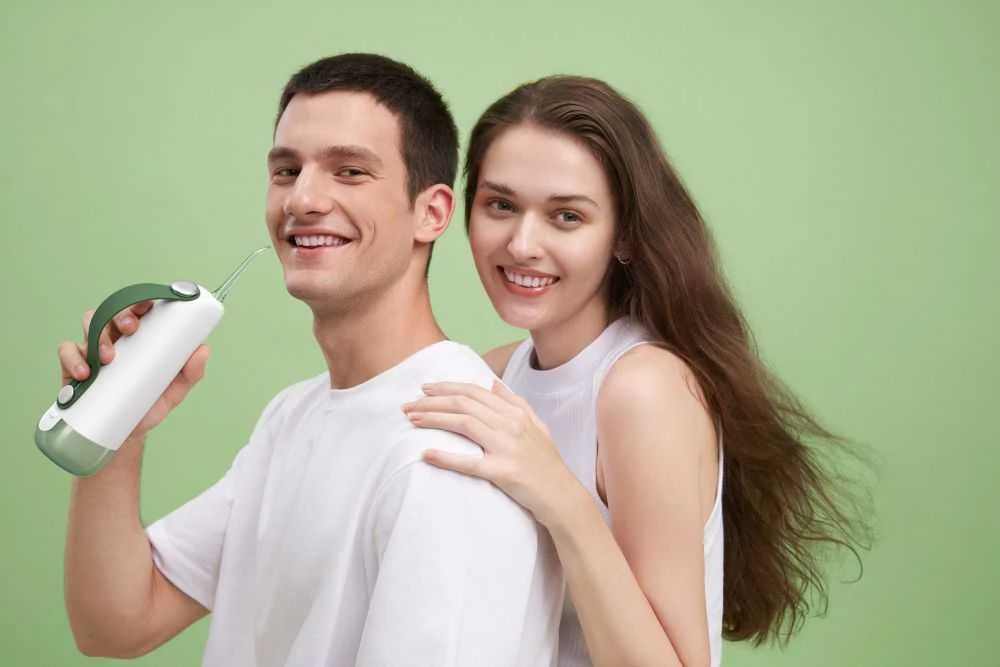 Oclean W10 Oral Irrigator burnos irigatorius, žalias