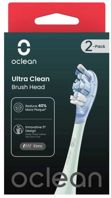 Oclean Ultra Clean Šepetėlio galvutė 2-PK UC01 G02 Žalias