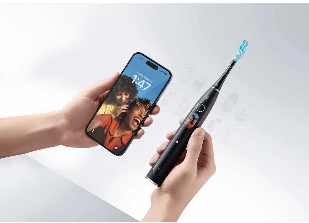 Oclean X Pro 20 S Elektrinis dantų šepetėlis Juodas