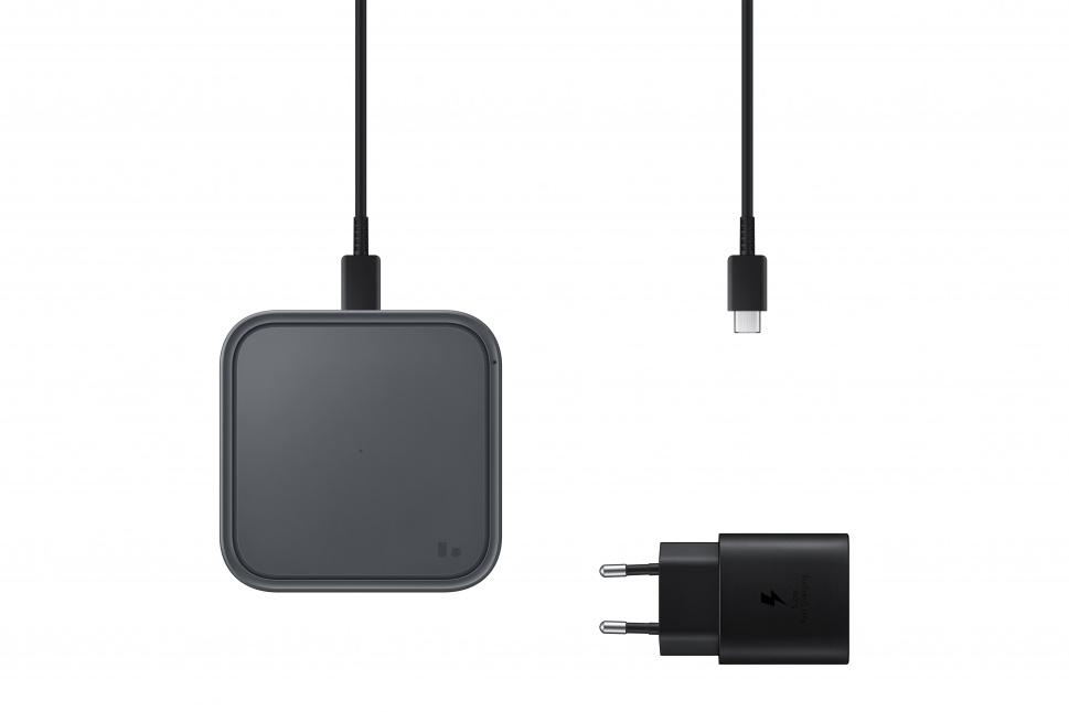 Samsung EP-P2400BBEGEU Itin greitas belaidis įkroviklis (Tamsiai pilkas)