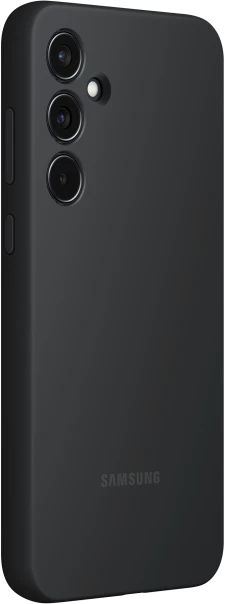 Dėklas PA556TBEGWW Silicone case for Samsung Galaxy A55 Juodas (Juodas)