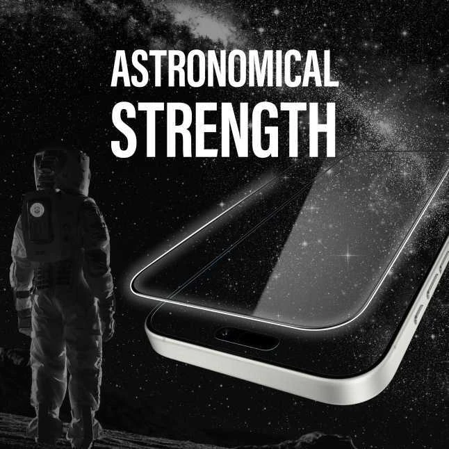 Panzer Glass PanzerGlass Ceramic ekrano apsauga Apple iPhone 16 Plus, Ultra-Wide Fit