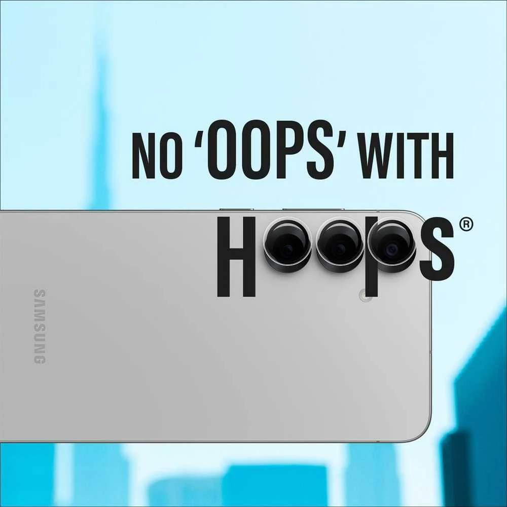 „Panzer Glass PanzerGlass Hoops“ objektyvo apsauga „Samsung Galaxy S25“, permatoma