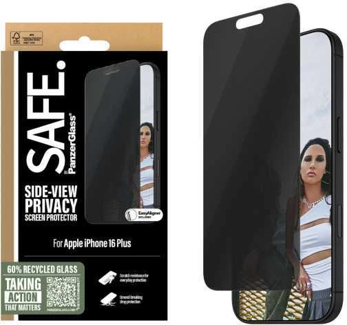 Panzer Glass PanzerGlass Ekrano apsauga | Apple | iPhone 16 Plus | Stiklas | Juodas | Itin platus pritaikymas