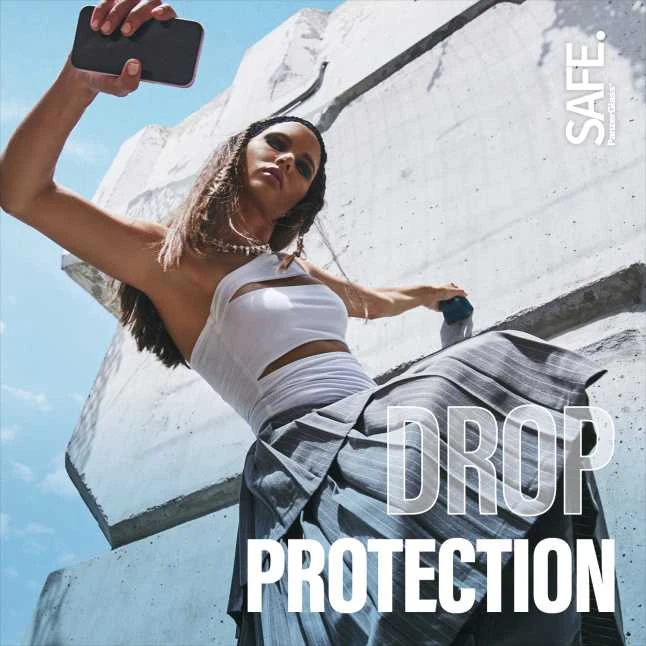 Panzer Glass PanzerGlass SAFE ekrano apsauga Apple iPhone 16, ypač platus (skaidrus)