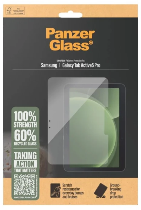 „Panzer Glass PanzerGlass®“ ekrano apsauga „Samsung Galaxy Tab Active5 Pro“ | Itin platus prigludimas