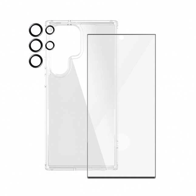 Panzer Glass PanzerGlass ekrano apsauga, skirta Samsung Galaxy S24 Ultra 5G dėklui, draugiška (skaidri)