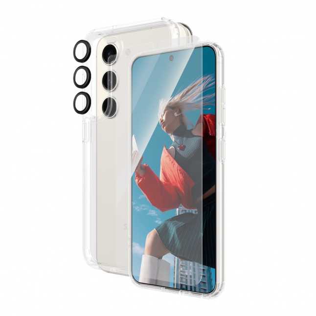 Panzer Glass PanzerGlass ekrano apsauga, skirta Samsung Galaxy S24 5G dėklui, draugiška (skaidri)