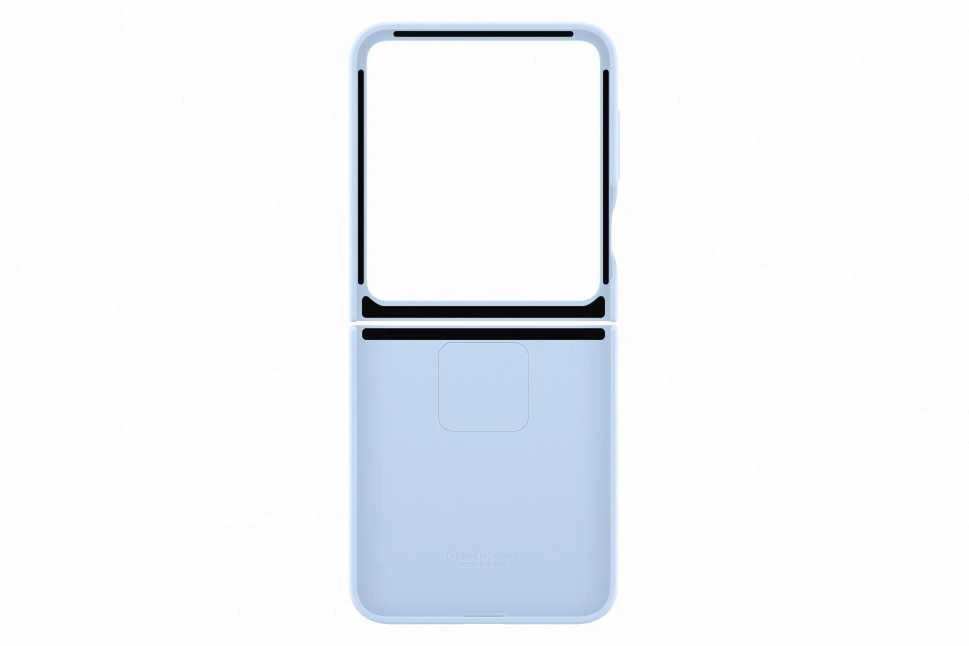 Samsung Galaxy Flip6/Flip7 FE Silikoninis dėklas with Ring Mėlyna