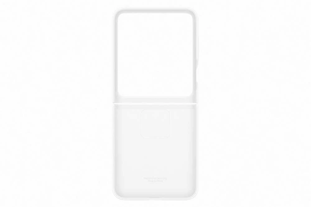 PF741TWEGWW Silikoninis dėklas Samsung Galaxy Flip7 FE, Baltas