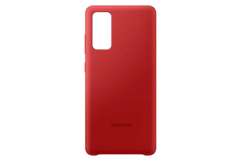 Dėklas Samsung Galaxy S20 FE silikoninis dangtelis Raudona