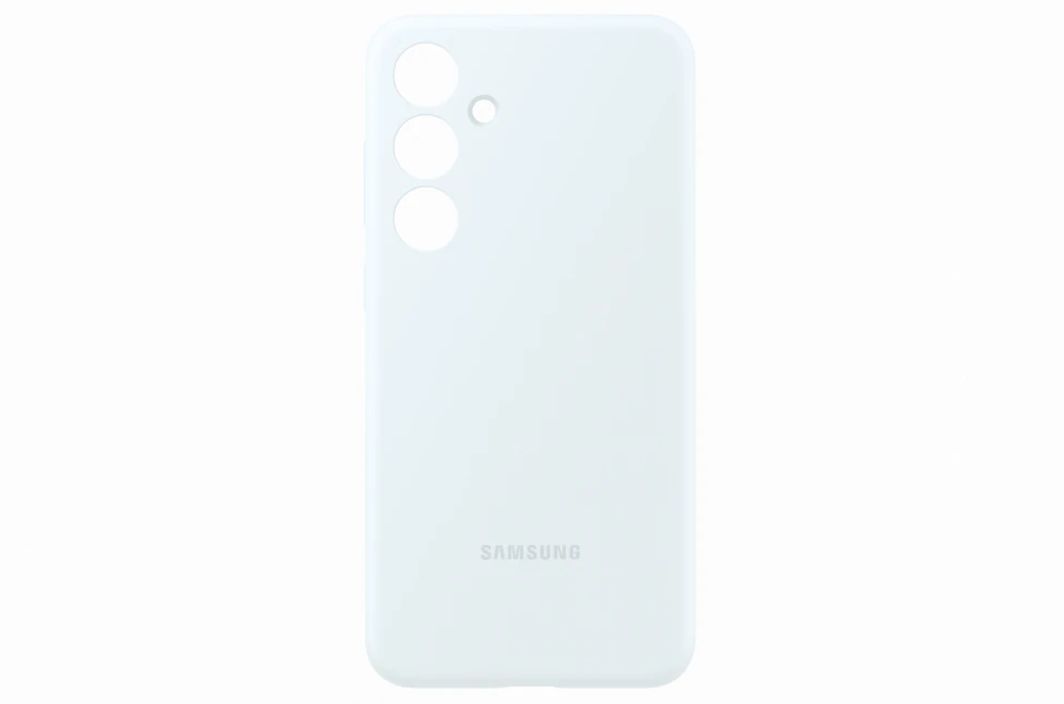 PS926TWE Silikoninis dėklas for Samsung Galaxy S24 Plus, Baltas (Baltas)