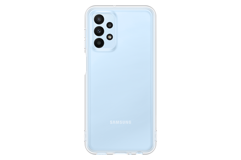 Dėklas „Samsung Galaxy A23 5G“ minkštas skaidrus dangtelis, skaidrus