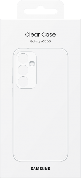 QA356CTEGWW skaidrus dėklas, skirtas Samsung Galaxy A35 skaidrus (skaidrus)